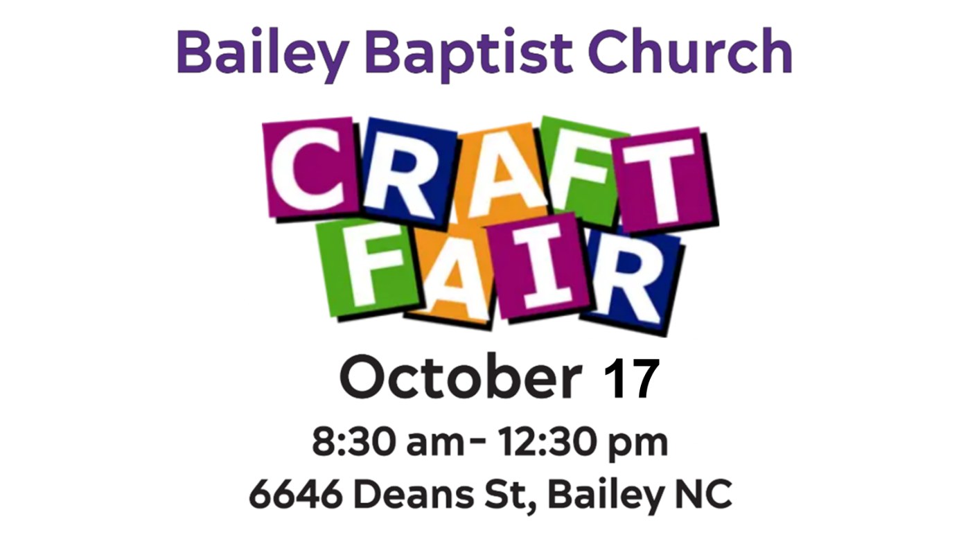 Craft Fair — October 17